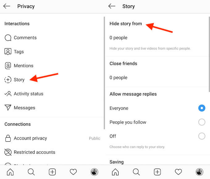 hide-story-from_settings - Online Tech Tips Tips And Tricks To Improve Your Instagram Stories image 3