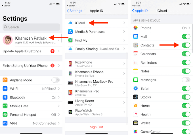 How To Export Contacts From iCloud (and iPhone) image