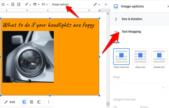 How To Insert Images Into a Text Box Or Shape In Google Docs image 6