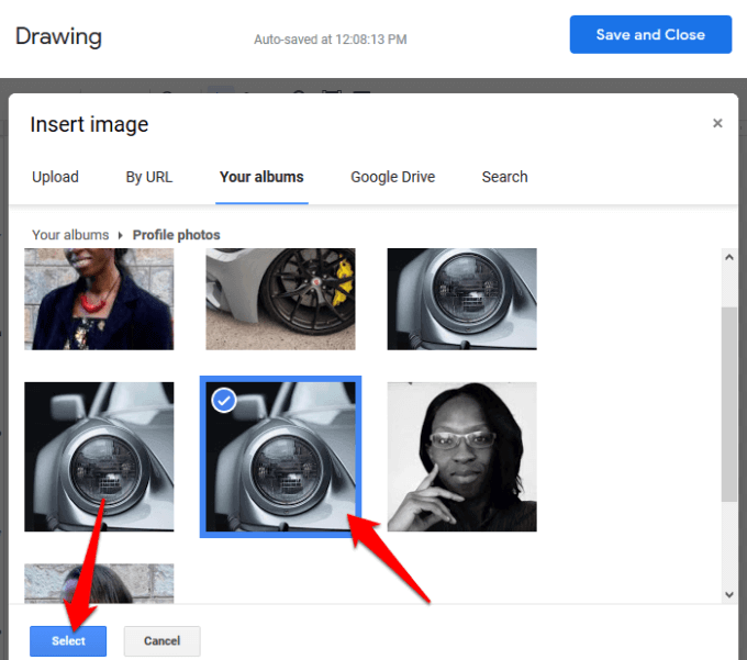 How To Insert Images Into a Text Box Or Shape In Google Docs image 3