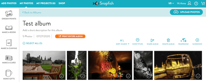 Snapfish – Best User Experience image