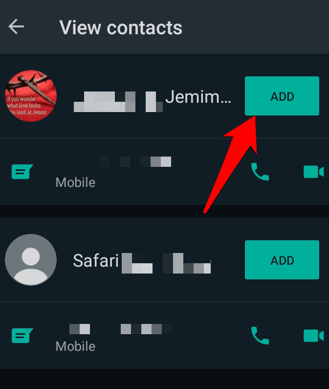 how do you add photo to whatsapp contact