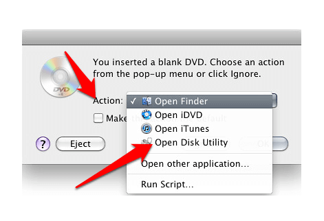 create-mount-burn-iso-image-files-free-disk-utility-action-open - Online Tech Tips Burn An ISO Image To Disc On MacOS image 3