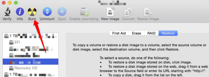 Burn An ISO Image To Disc On MacOS image 4