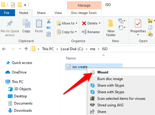 How To Mount An ISO Image File image 2