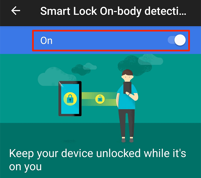 How To Set Up On-Body Detection In Android Smart Lock image 4