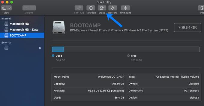 Step 2a: Use Disk Utility on a Mac image 2
