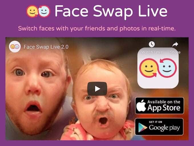Face Swap Live image