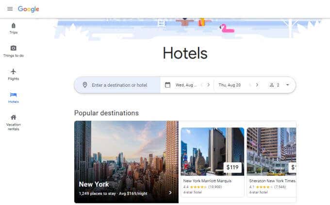 Other Google Flights Features image 3