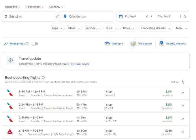 How to Use Google Flights image 5