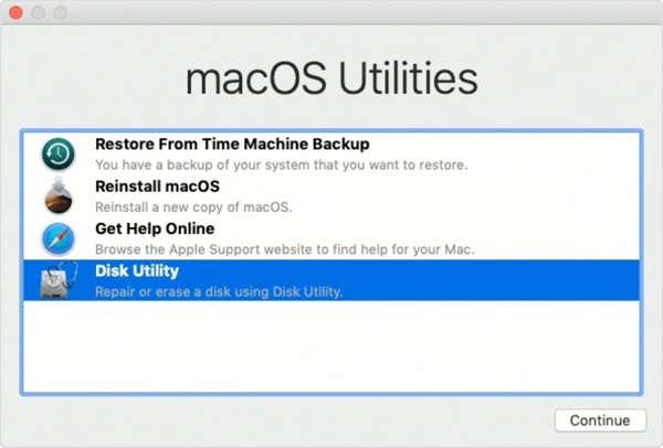 Step 2a: Use Disk Utility on a Mac image