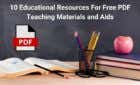 10 Educational Resources For Free PDF Teaching Materials and Aids image