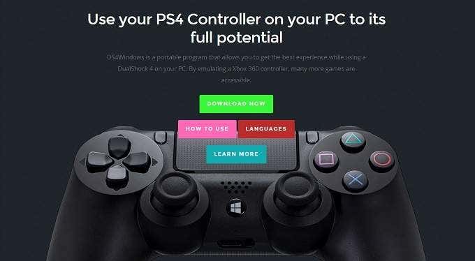 How To Connect a PS4 Controller PC