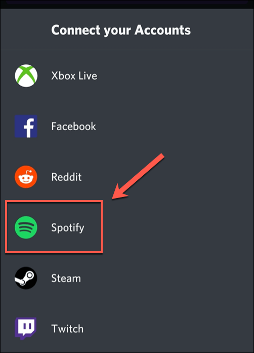 Linking Spotify To Your Discord Account On Mobile Devices image 4