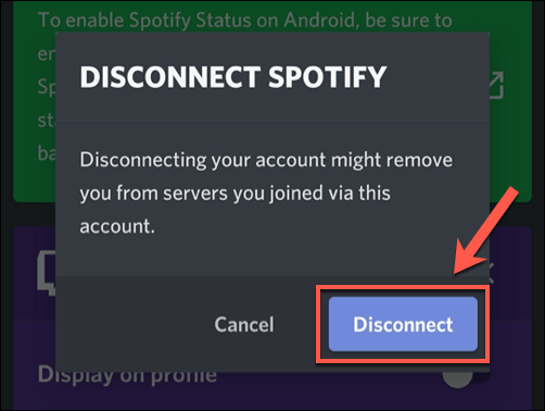 Linking Spotify To Your Discord Account On Mobile Devices image 12