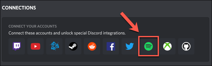 Linking Spotify To Your Discord Account On PC or Mac image 3