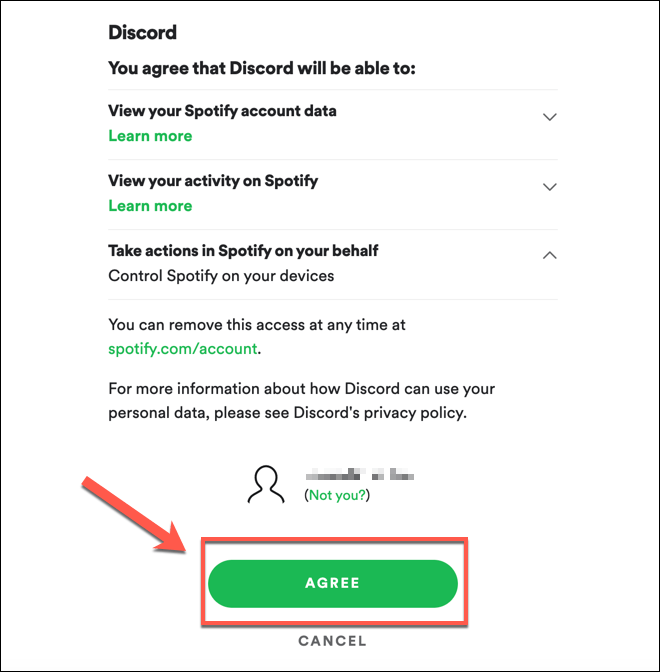 Linking Spotify To Your Discord Account On PC or Mac image 4