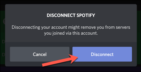 Linking Spotify To Your Discord Account On PC or Mac image 7