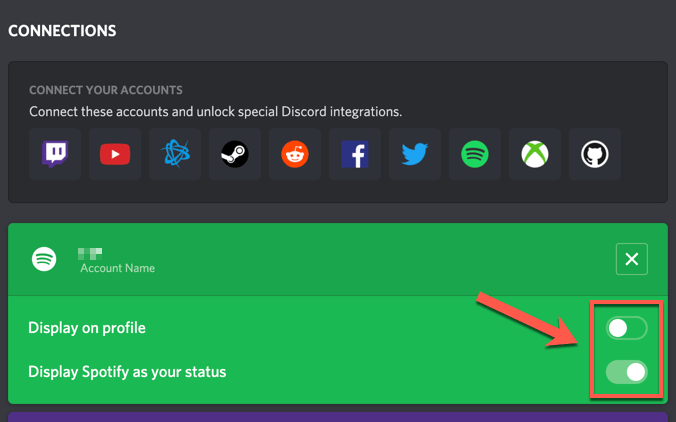 Linking Spotify To Your Discord Account On PC or Mac image 5