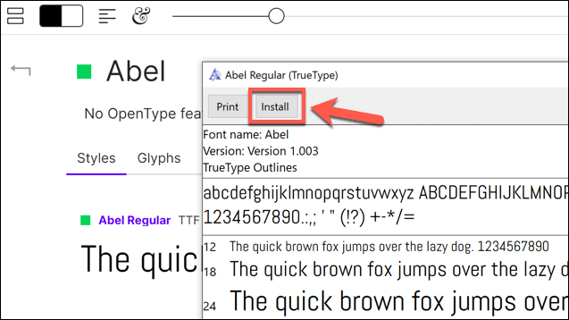 How to Install Fonts on Windows 10