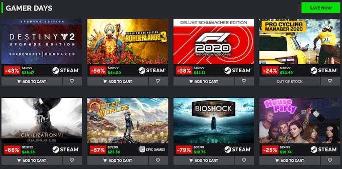 10 Best Sites For Steam Alternatives To Get Great PC Game Deals