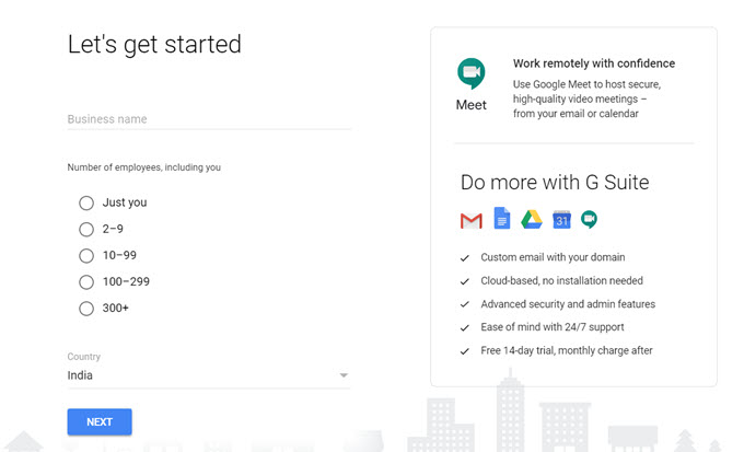 GSuite-Signup-First-Screen - Online Tech Tips How to Get Started With G Suite image - GSuite-Signup-First-Screen