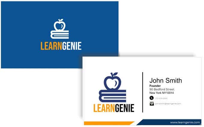 Make a Business Card From a New Document image