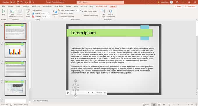 Add Music To Your PowerPoint Presentation image 2