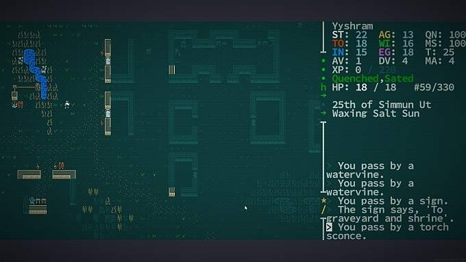 caves-of-qud-starting-area - Online Tech Tips Caves of Qud image