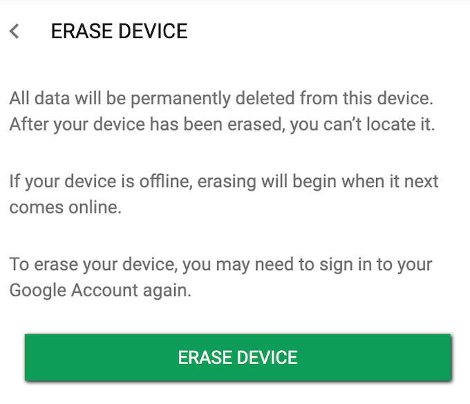 Erase An Android Phone Remotely Using Find My Device image 6