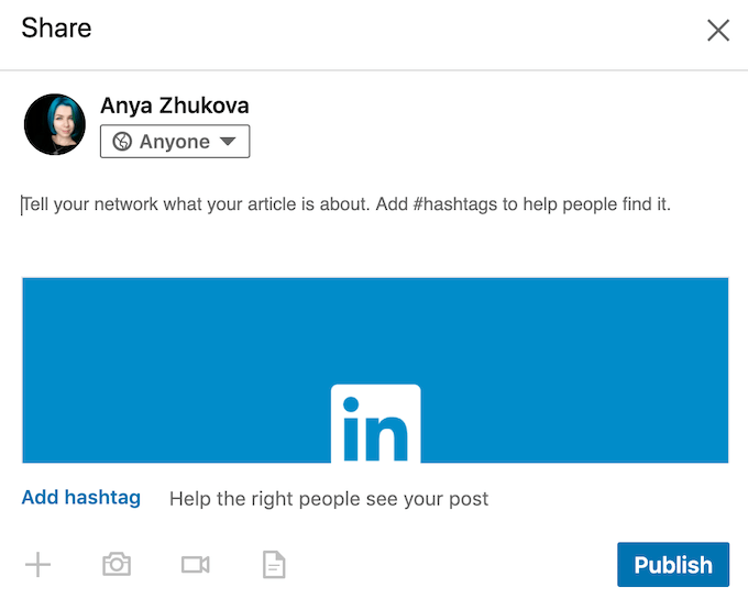 How to Post an Article on LinkedIn image 7