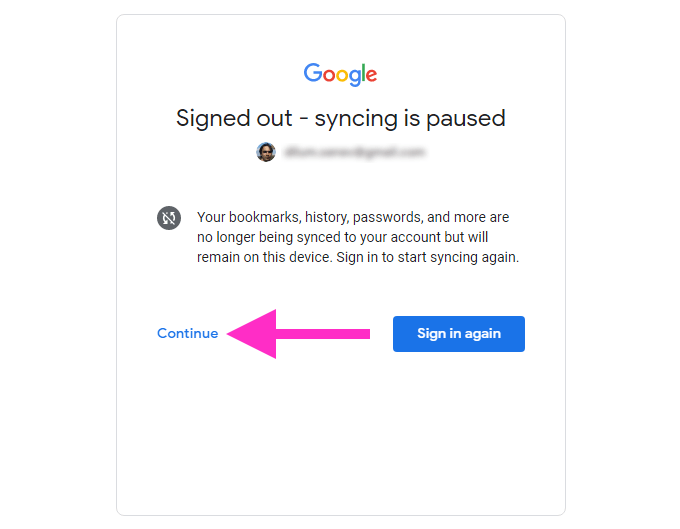 Sign in With the Default Google Account First image 2