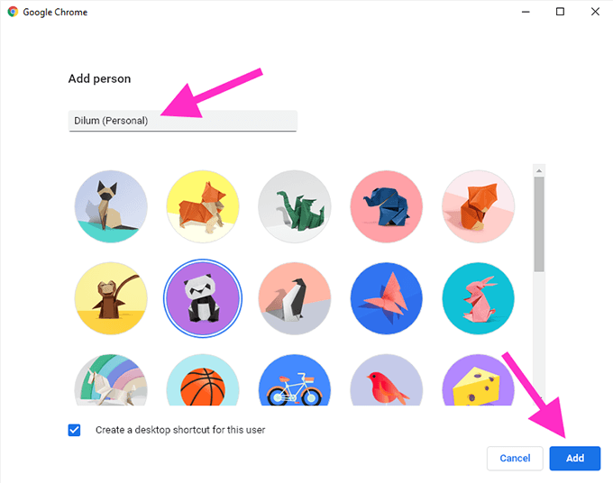 Add Google Account to a New Profile image 2