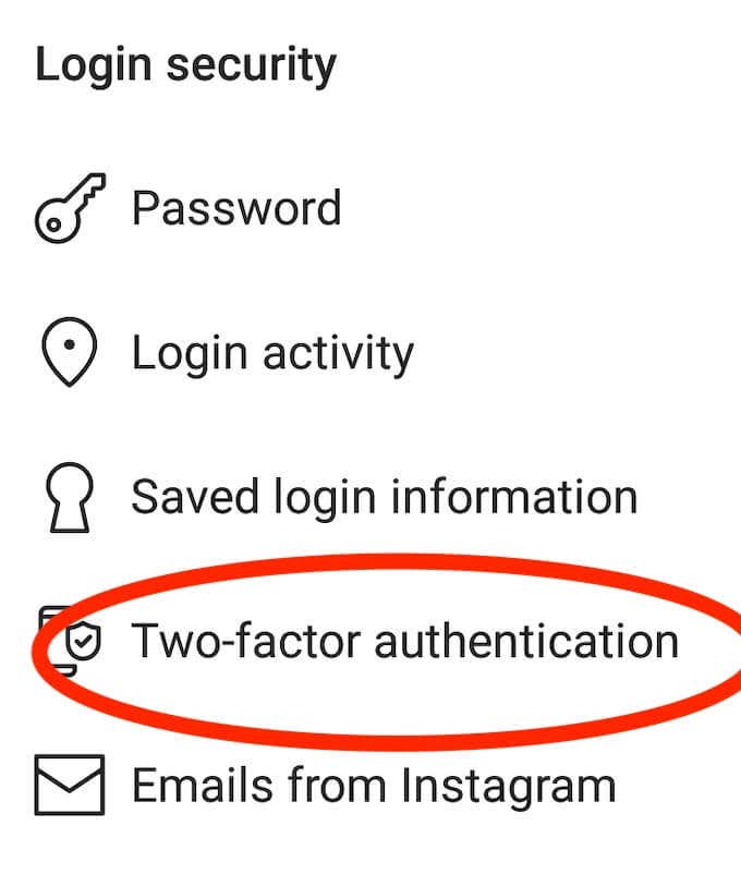 Two-Factor Authentication on Instagram image 3