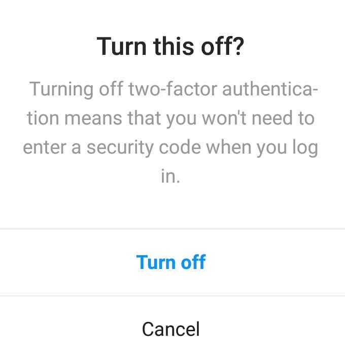 Two-Factor Authentication on Instagram image 5