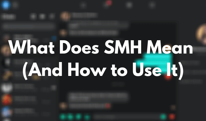 What Does SMH Mean  And How to Use It  - 24