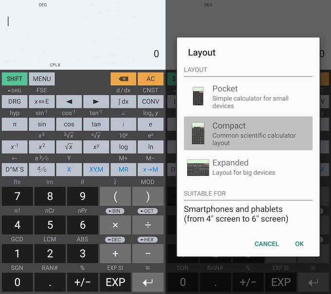 HiPER - Online Tech Tips HiPER Scientific Calculator image - HiPER