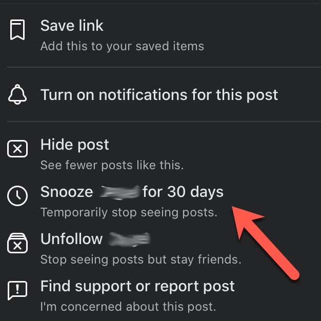 Snooze to Hide Political Facebook Posts from Friends image 3