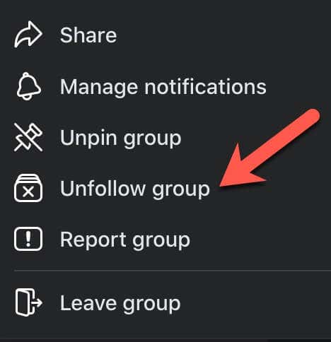 Unfollow Groups With Political Facebook Posts image 2