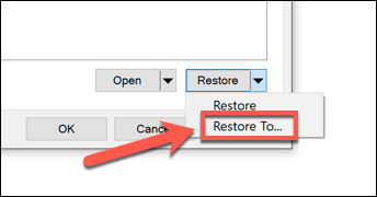 Restore Previous Versions of Files Using File History image 8