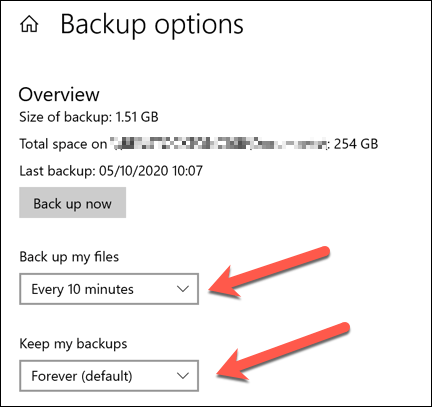Restore Previous Versions of Files Using File History image 5