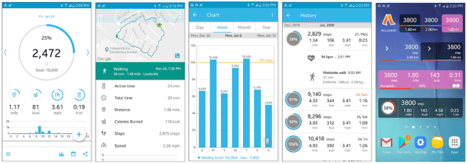 Accupedo (Android, iOS) image - best-pedometer-apps-for-android-iphone-accupedo