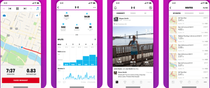 best-pedometer-apps-for-android-iphone-mapmywalk - Online Tech Tips MapMyWalk (Android, iOS) image