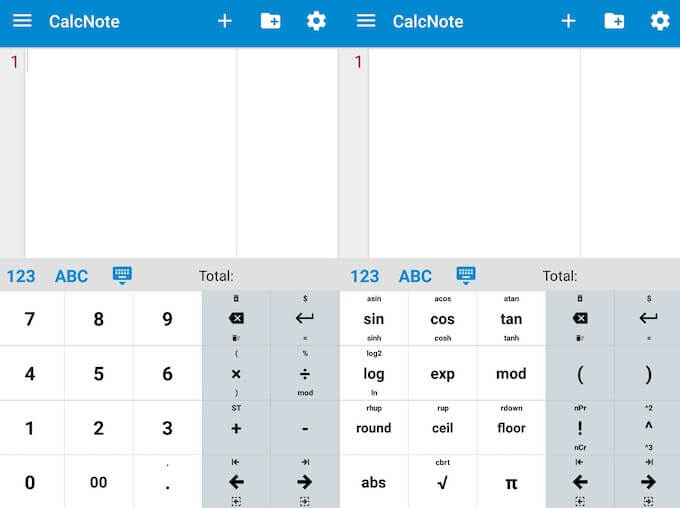 calcnote - Online Tech Tips CalcNote - Notepad Calculator image - calcnote