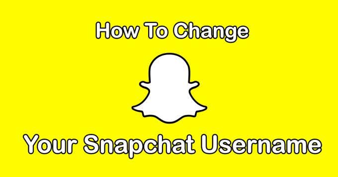 How To Change Your Snapchat Username image 1
