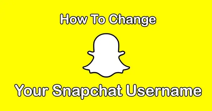 How To Change Your Snapchat Username image