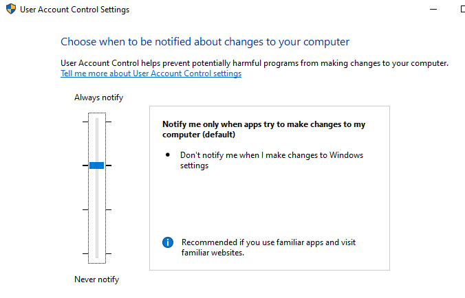 What Is UAC in Windows 10 and How to Disable It - 7