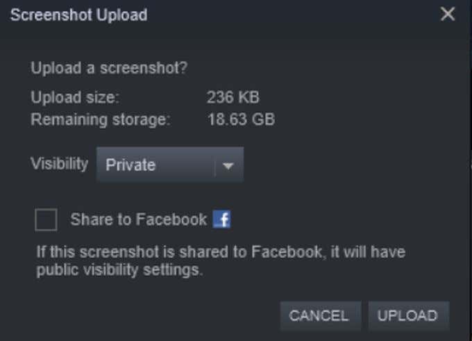How To Take a Screenshot On Steam image 6