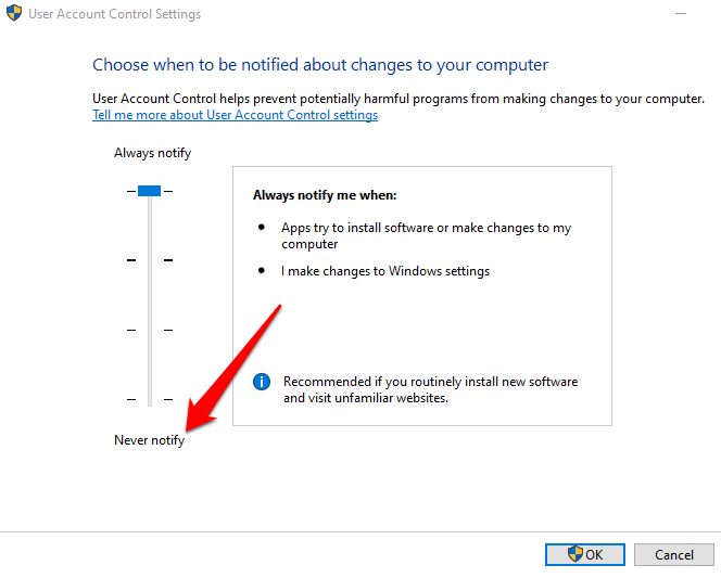 What Is UAC in Windows 10 and How to Disable It - 88