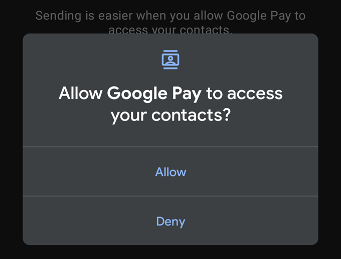 04permission_to_access_contacts - Online Tech Tips How to Send Money with Google Pay image 4